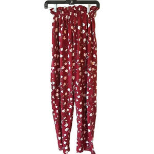 Floral prints comfortable Summer Pull On pants girl/women size Xs